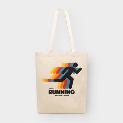 DEDICATED - Tragetasche Torekov Running Late Off-White