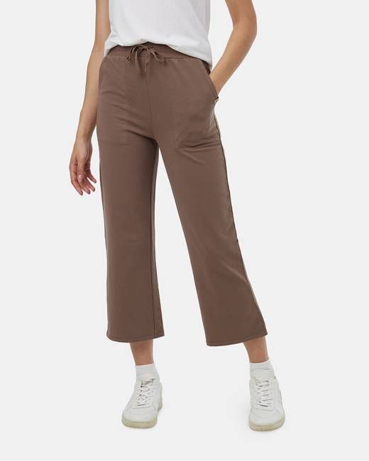 French Terry Wide Leg Sweatpant