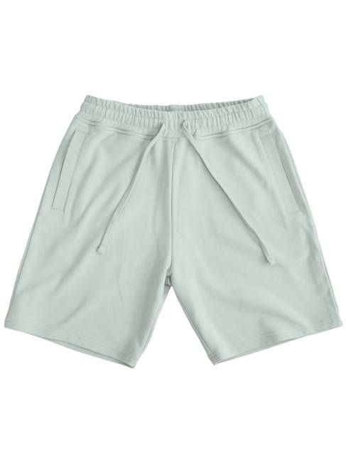 Plant Dyed Organic Cotton Shorts in OLIVE GREEN