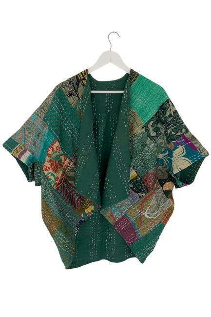 NEW! Vintage Patchwork Stories PETITE SIZE Kimono No.91
