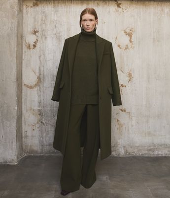 Tailored Overcoat | Moss