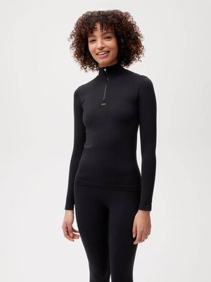 Archive Women's Motion X Zipped Long-Sleeved Top—black