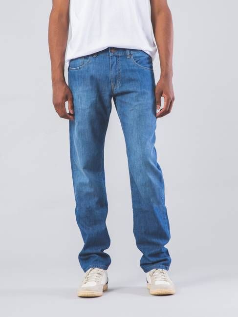 RAY MID MEN'S JEANS USED BLUE LIGHTWEIGHT