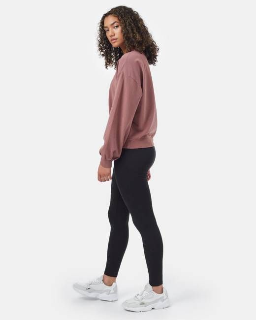 French Terry Balloon Sleeve Crew