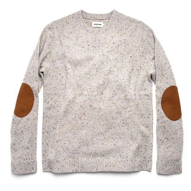 The Hardtack Sweater in Polar Yak Donegal