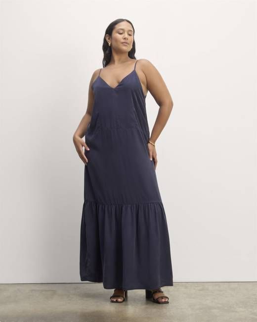 The Long Weekend Dress in Butterlite | Navy