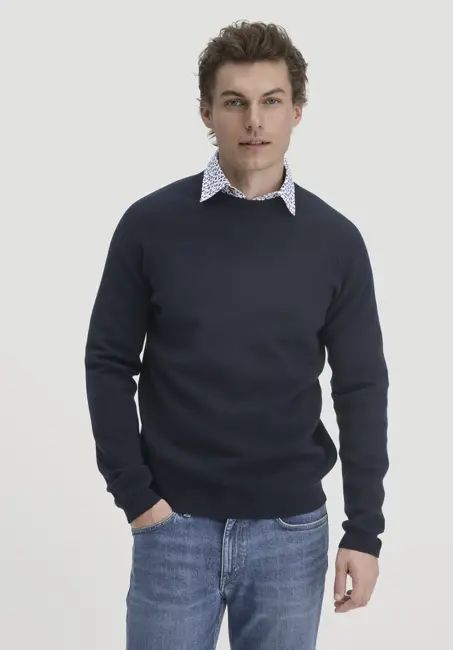 Milano Knit Sweater Regular made of organic merino wool and organic cotton