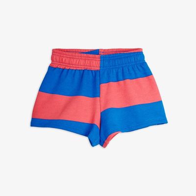 Sweatshorts mit Blockstreifen
