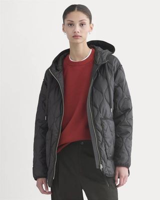 ReNew Quilted Hooded Liner | Black