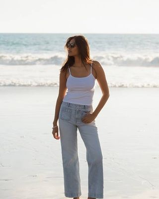 Sojourn Ribbed Crop Tank