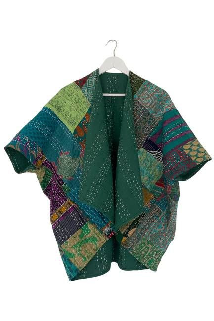 NEW! Vintage Patchwork Stories PETITE SIZE Kimono No.95