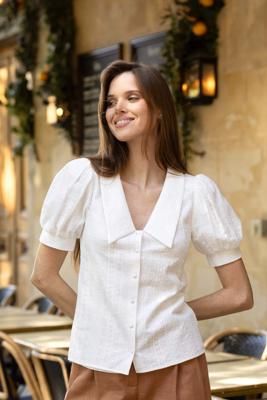 Muse Button Down Blouse