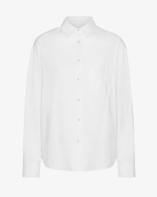 Organic Oversized Shirt - Optical White