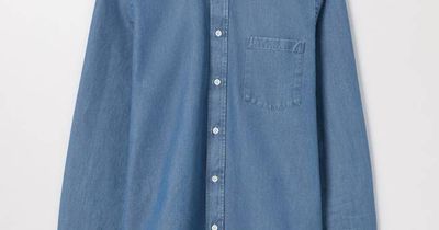 Mid Blue Wash Denim Shirt | Heavy Button Down | Asket