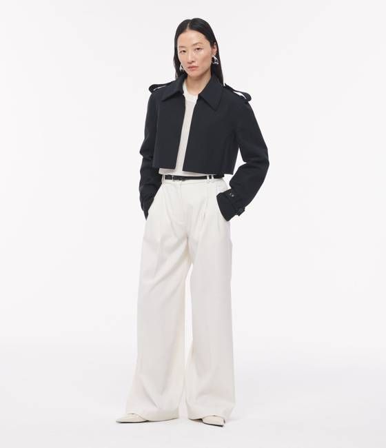 Double Face Convertible Trench - Resale | Olive/Black