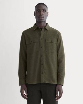 The Heavyweight Overshirt | Uniform | Heathered Green