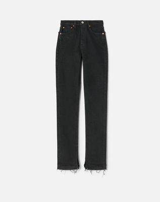 70s High Rise Skinny Boot - Black