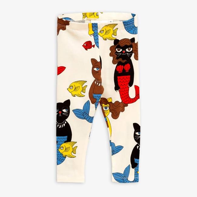 Cat mermaid leggings