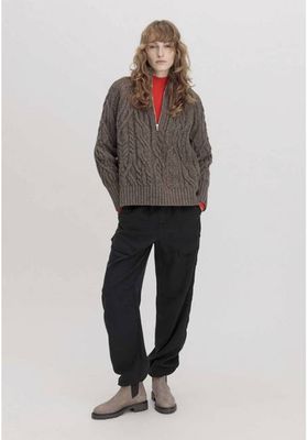 Chelsea-Stiefel aus chromfrei gegerbtem Nubukleder