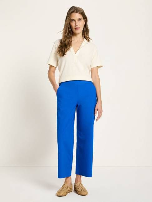 Cropped trousers (GOTS)