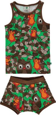Underwear Set, Owl in Tree