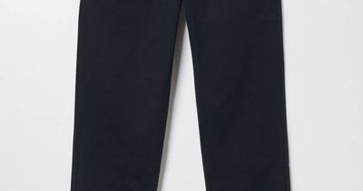 Dark Navy Regular Twill Chino | Straight Cut | Organic Cotton | Asket