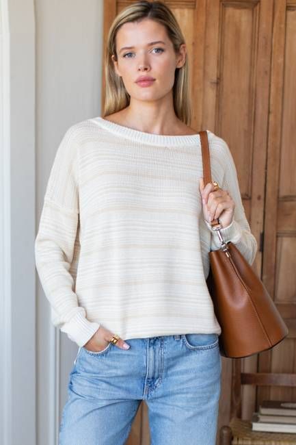 Carolyn Sweater - Orione Stripe