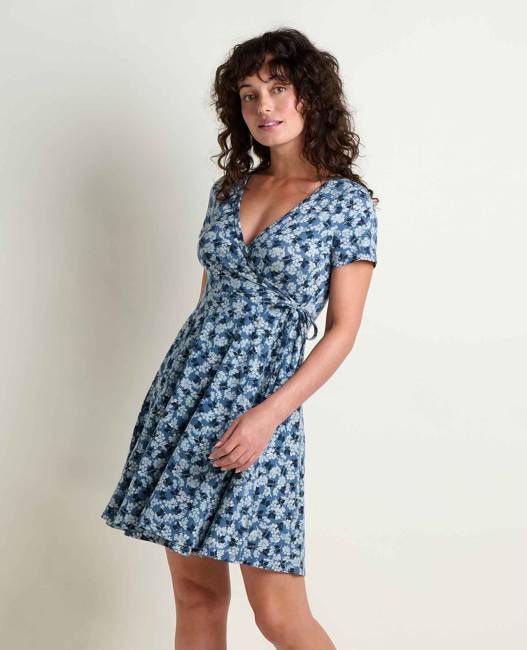Freesia Wrap Dress