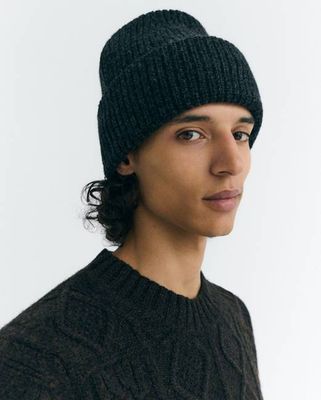 Grey wool Ruby beanie