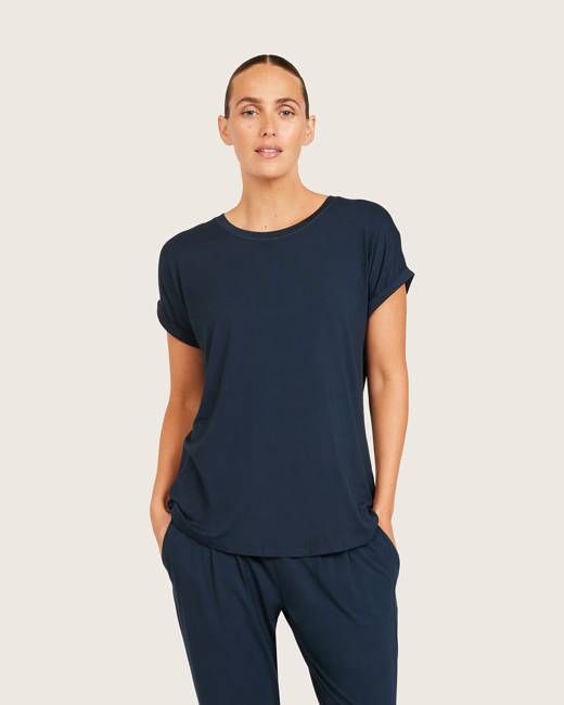 Downtime Lounge Top - Midnight