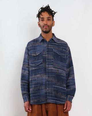 Harvest Shirt - Indigo Handloom