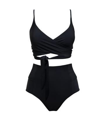 Black / Lin + Bow-back