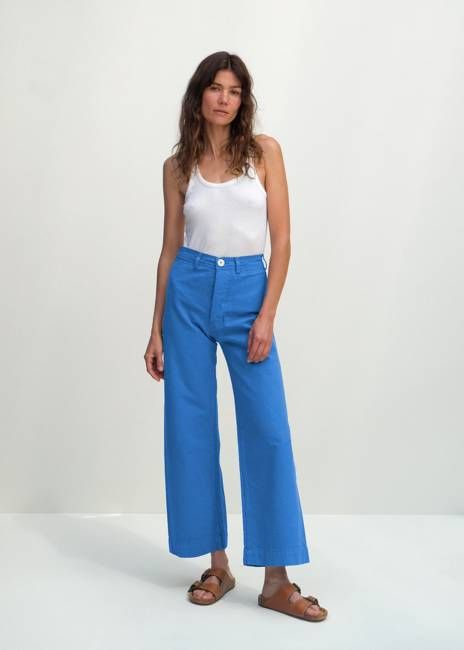 Sailor Pants - Pool Blue
