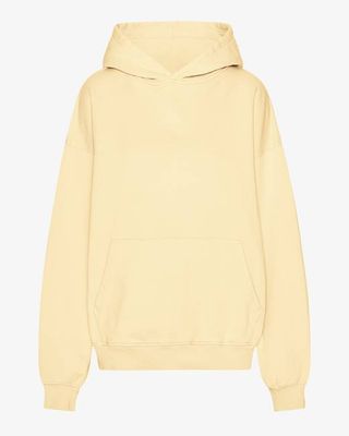 Organic Oversized Hood - Soft Yellow