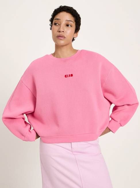 Statement sweatshirt (GOTS)