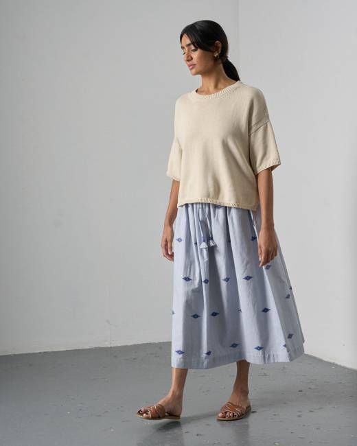 UNA MIDI SKIRT