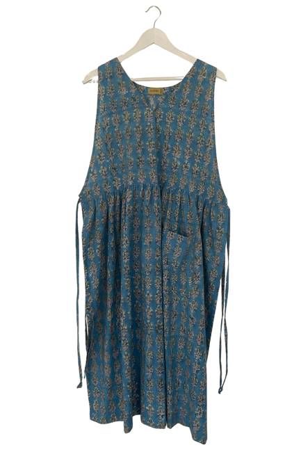 NEW! Block print Pinafore No.85