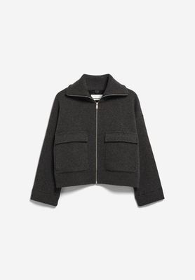 BAUMWOLL-WOLL STRICKJACKE