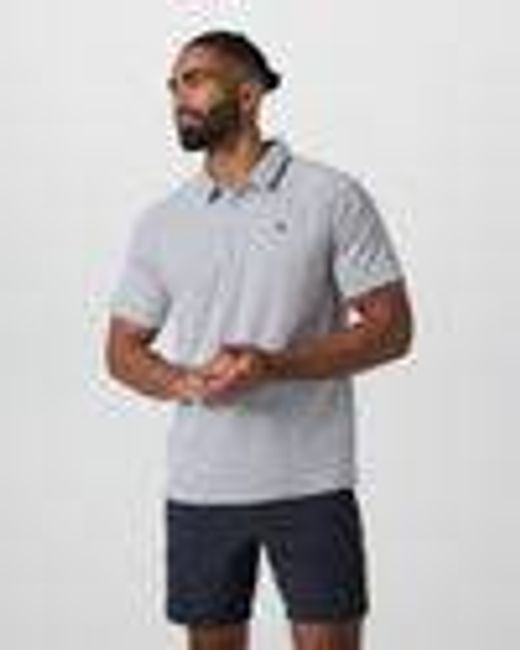 Short Sleeve Viewpoint Polo | Sky Grey | Vuori