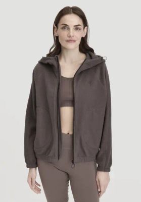Soft fleece jacket oversize ACTIVE COMFORT made of pure organic cotton
