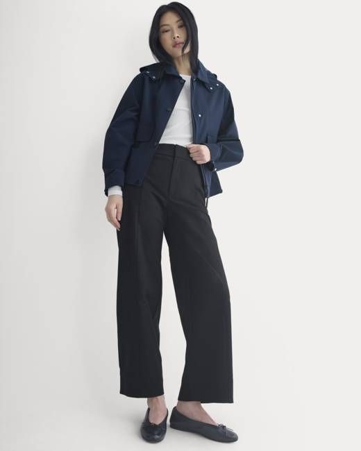 Seamed Balloon Pant | Black