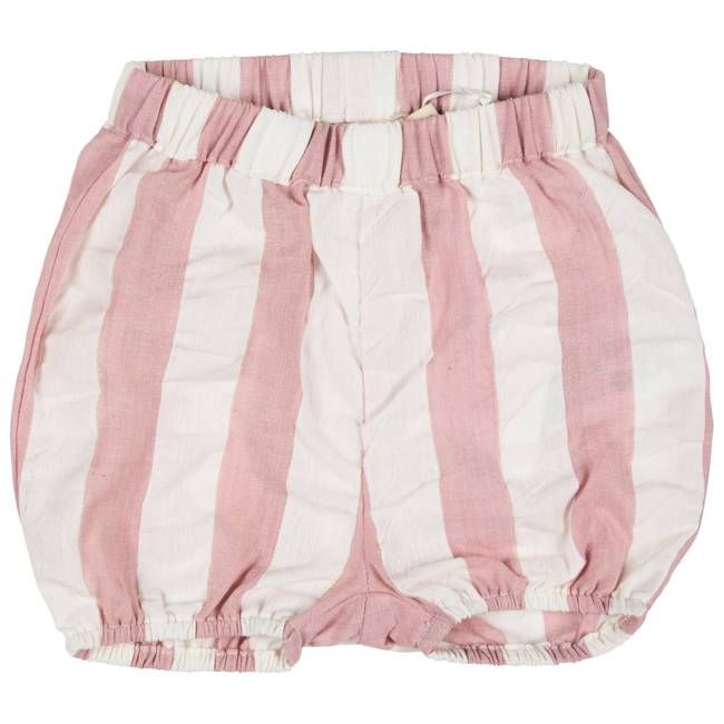 Bloomers (Seersucker Wide Stripe) - Pink