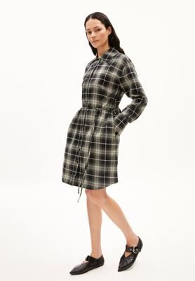 EASINNAA CHECK | black-dark amber