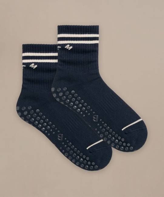 Pilates Grip Crew Socks - 1 pair