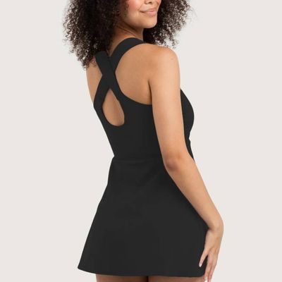 Recycling Badekleid / Tankini schwarz - kaufen