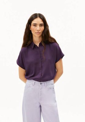 LARISAANA LS BLUSE| vivid violet