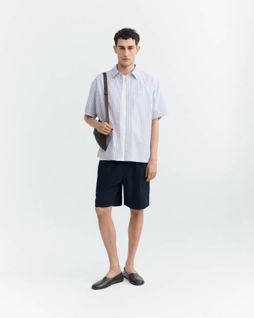 Kurtis oversize striped poplin shirt