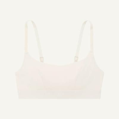 Organic Cotton Tank Bralette in Cloud Nine