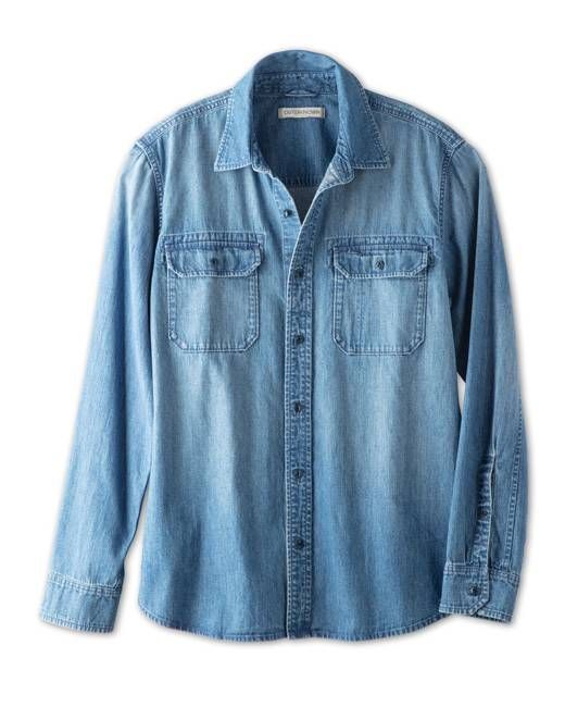 Outerknown Denim Utilitarian Shirt - Outerworn