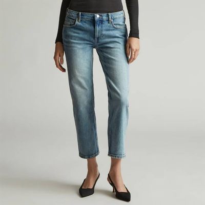 The Low-Rise Shortie Jean | Vintage Light